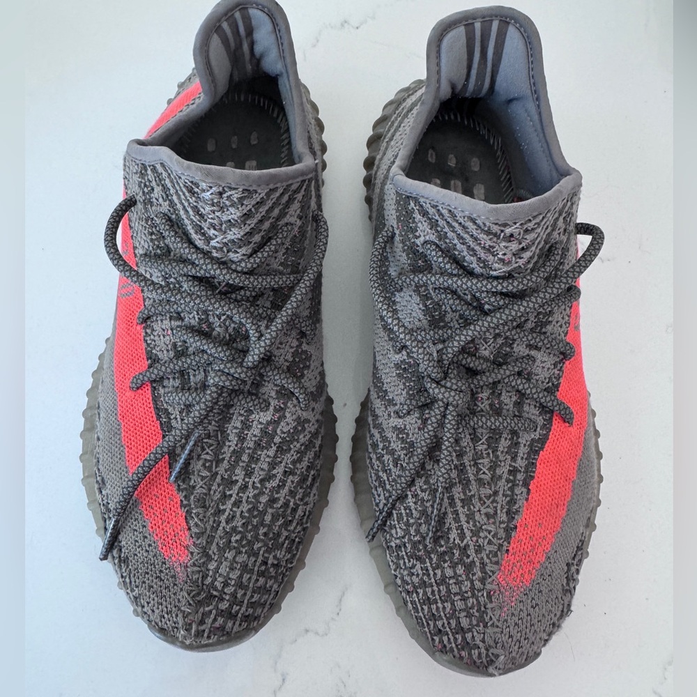 Size 11 Yeezys Adidas Orange and Grey